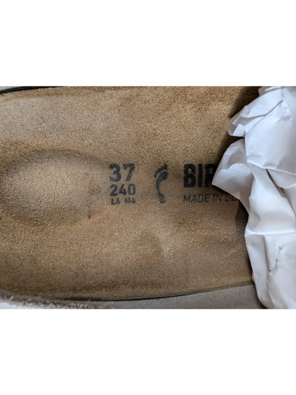 Birkenstock Zermatt Premium suede clogs in gray women's size 6-7.5 - Picture 12 of 12